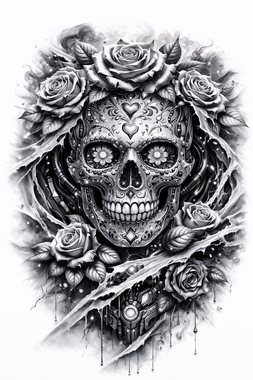 Cyber Calavera