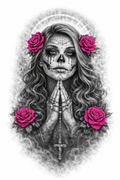 Pink Rose Catrina