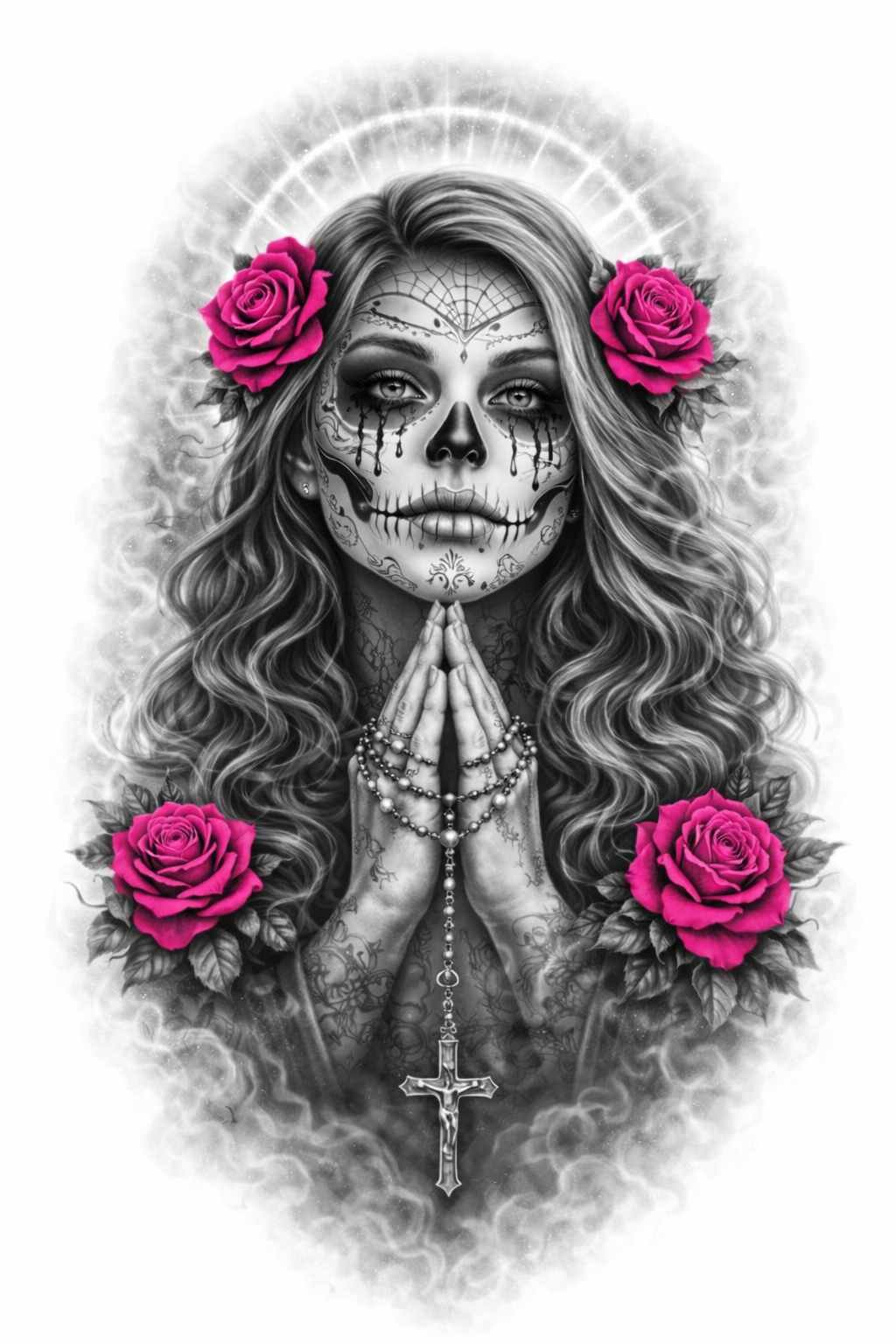 Pink Rose Catrina