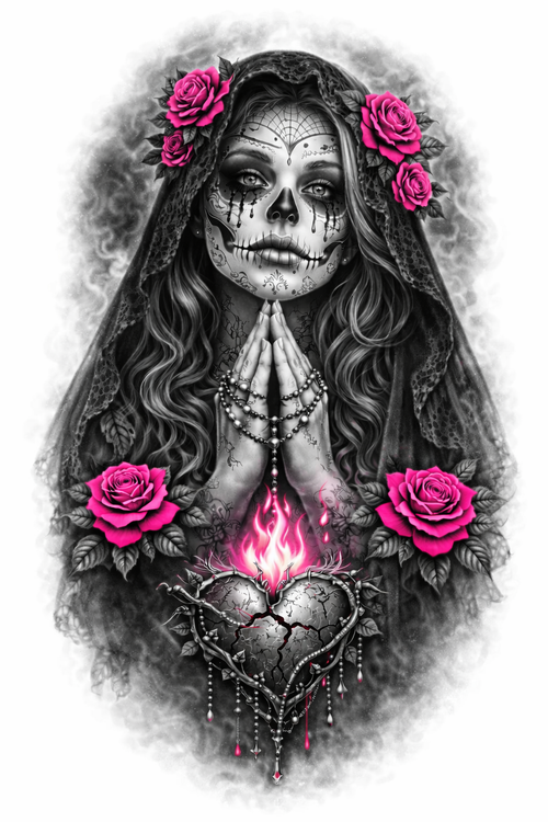Pink Rose Catrina