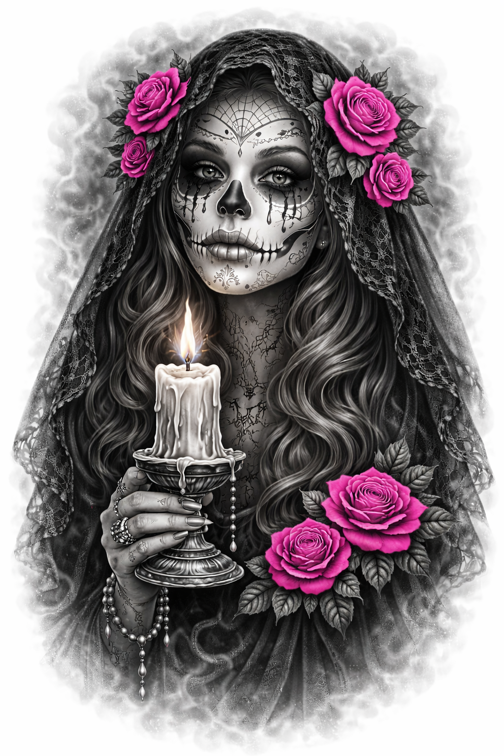 Pink Rose Catrina